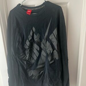 Nike Black Graphic Crewneck
